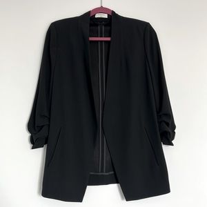 Aritzia Babaton Chevalier black blazer jacket